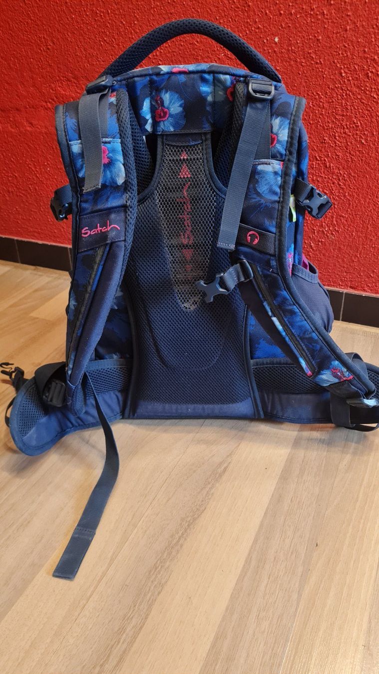 Satch Borse & Zaini: Schulrucksack Mädchen Satch Waikiki Blue – Usato da Neerach venduto da Kreativhaexli-Shop 1