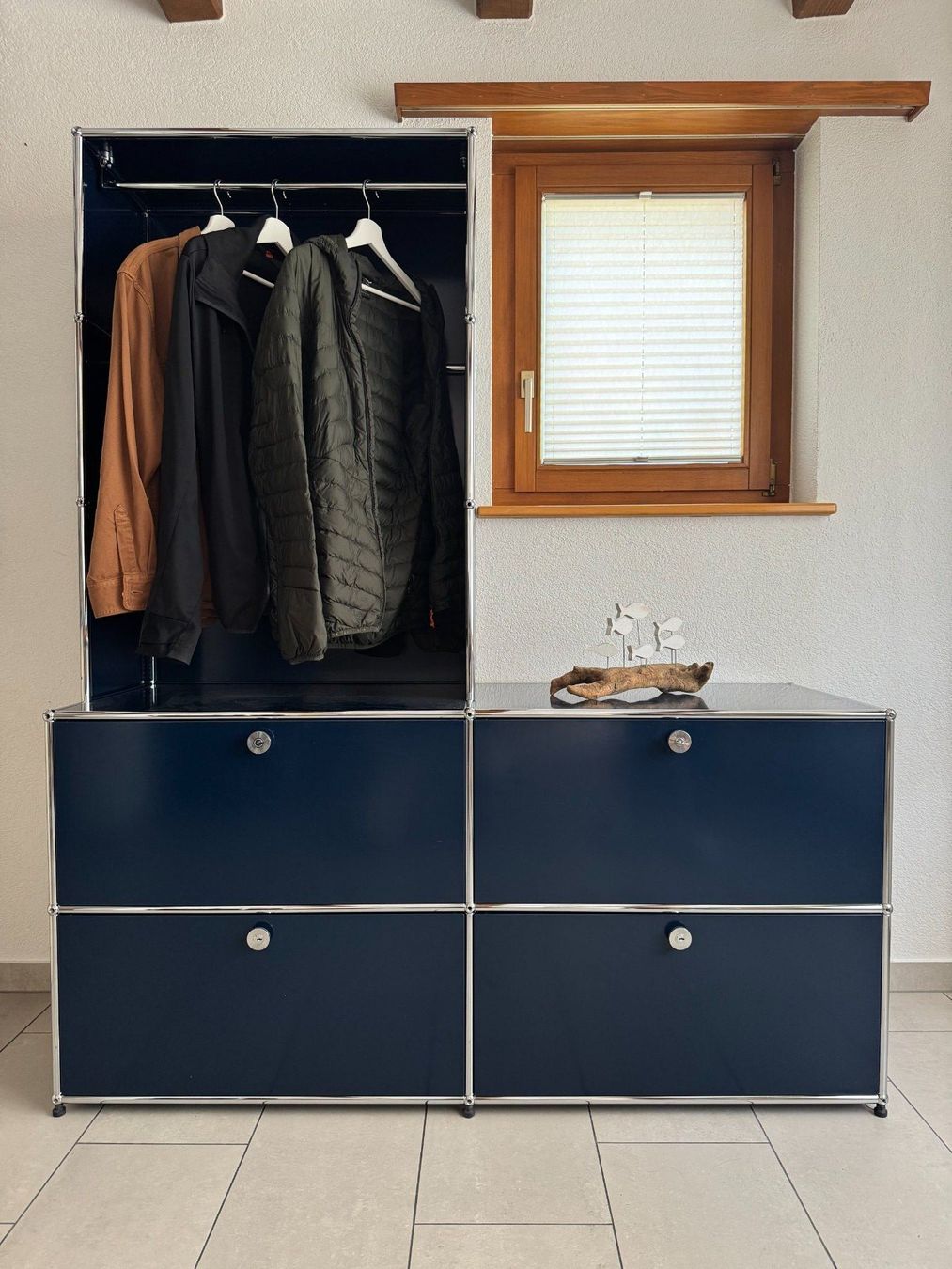 USM Regale: USM - 2 X 2 + 1 X 3 - BLEU NUIT – Gebraucht aus Givisiez von JUJU_1998