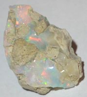 Edelstein L-7863 – Äthiopischer Feuer Opal 22x15mm 12.30 Kar