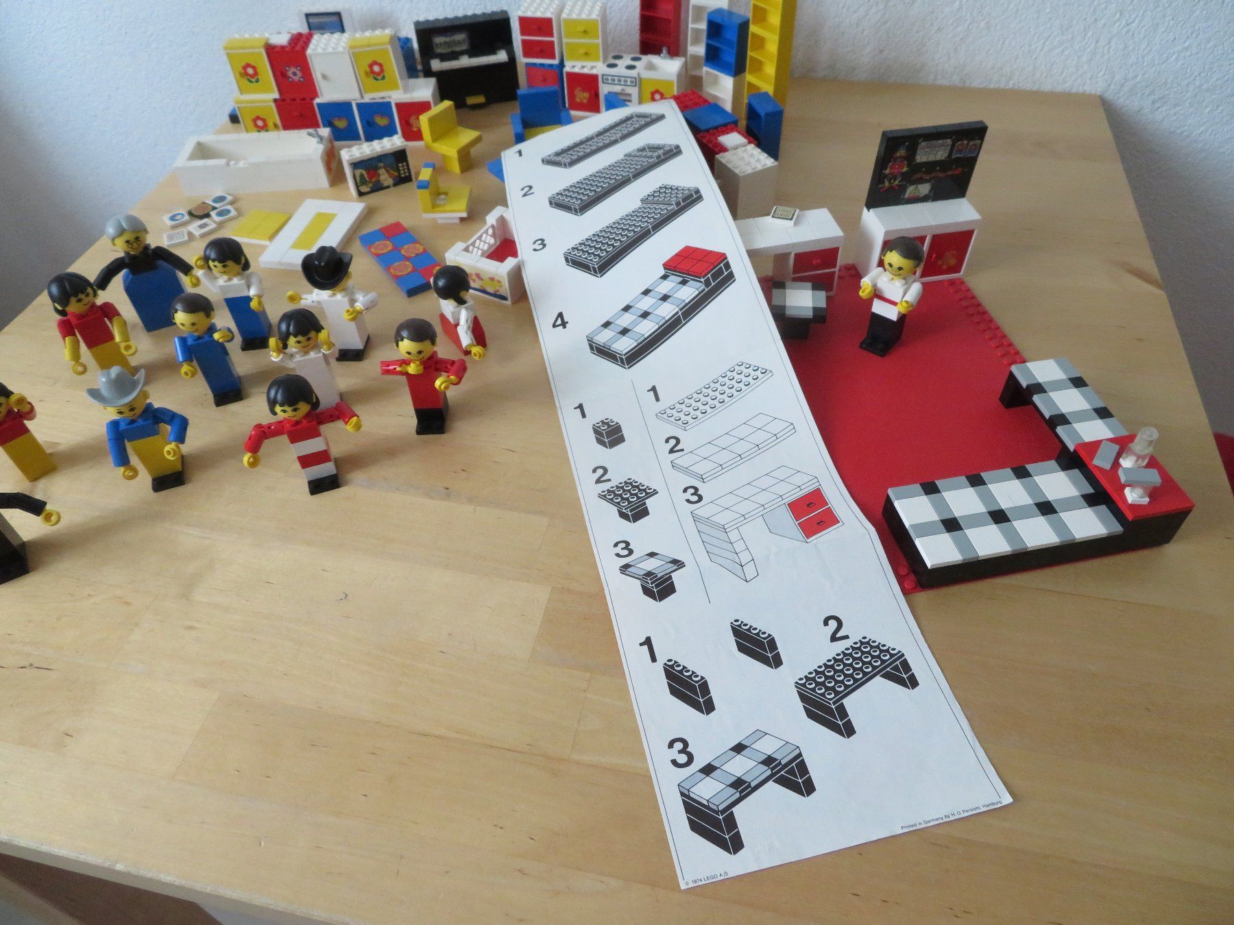 Lego Jouets: NOSTALGIE LEGO Set 266 Jahr 1974 – D'occasion à Zürich par piroma 1
