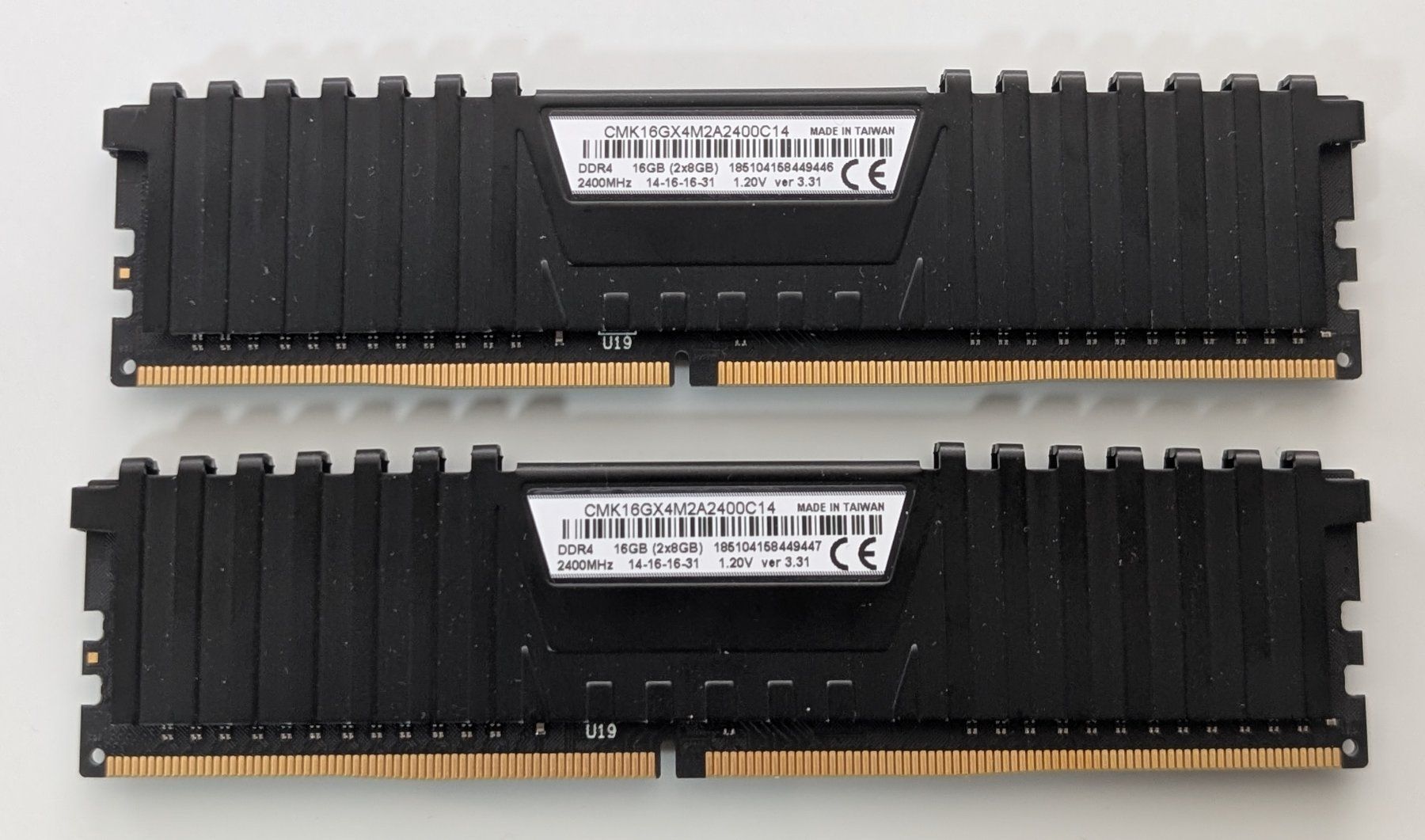RAM Corsair Vengeance LPX 16 Go (2 x 8 Go) - DDR4-2400 CL14 (Gebraucht ...