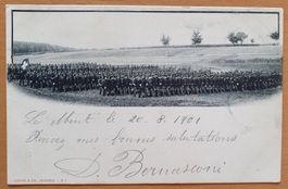 Le Mont 1901 - Militärkarte