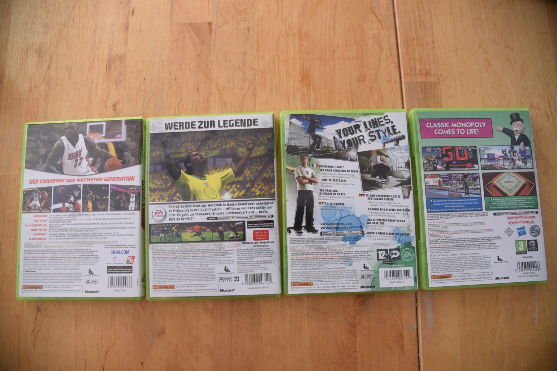 Giochi: Monopoly+skate+FIFA 06+NBA2K7 (CIB) – Usato da Frenkendorf venduto da gelbeZinnie 3