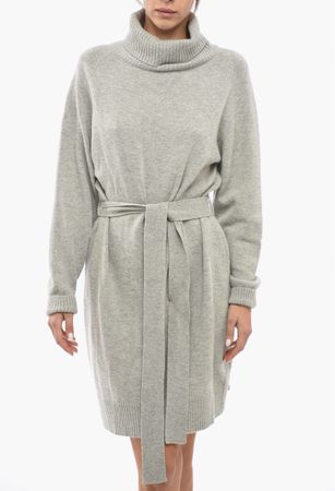 Robe pull IVY&OAK en laine grise 34-36 neuve