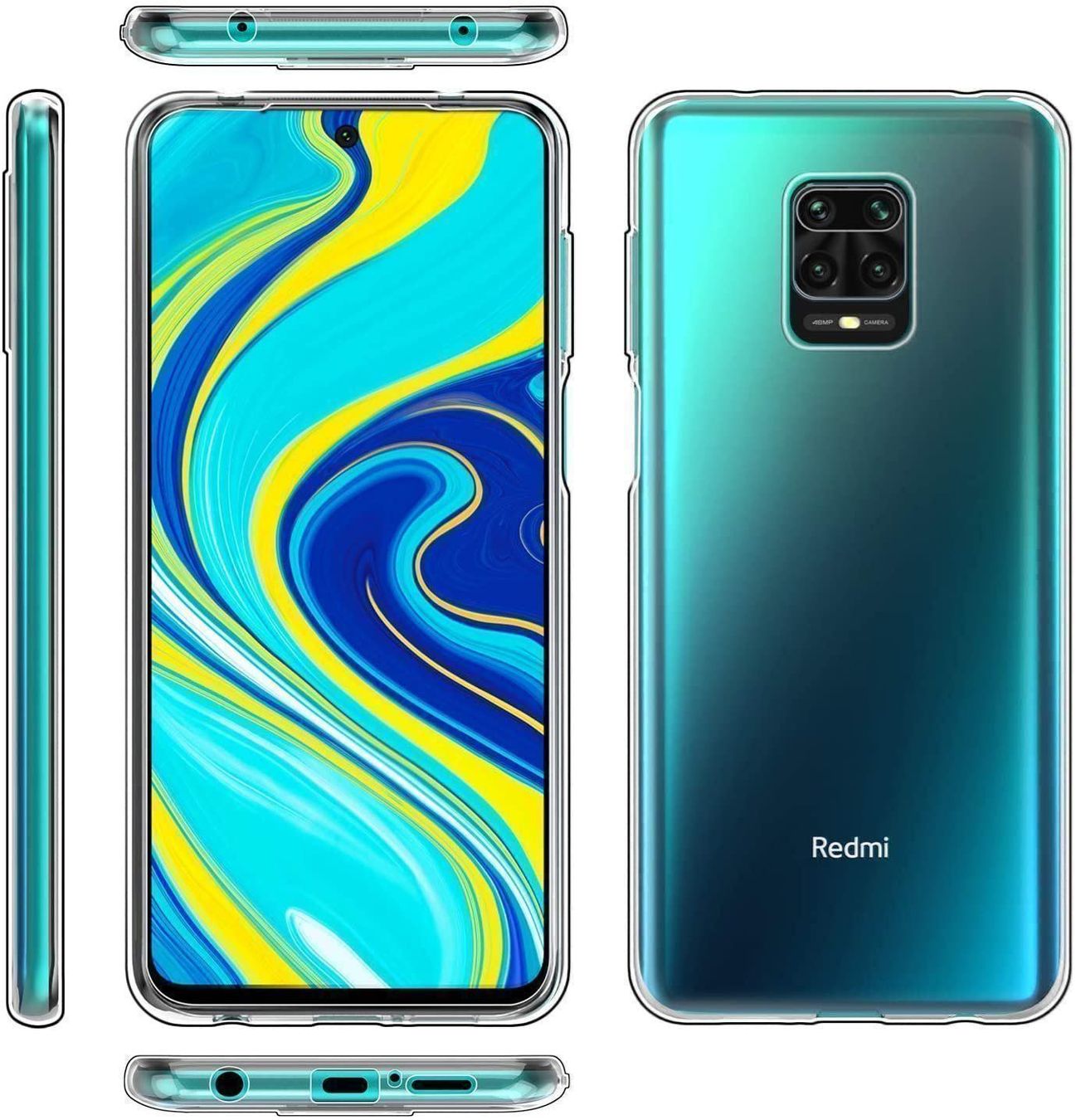 Cover & Protezioni schermo: Xiaomi Redmi Note 9 Pro Hülle Etui Silikon CLEAR Case Cover – Nuovo e nell'imballaggio originale da Volketswil venduto da coverandmore 6