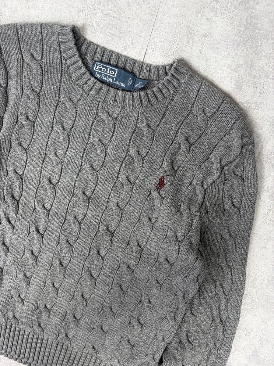 Ralph Lauren Maglioni & Felpe: Pull Torsadé Ralph Lauren Gris - XS #6 – Nuovo (secondo la descrizione) da Hauterive NE venduto da Leo_o 1
