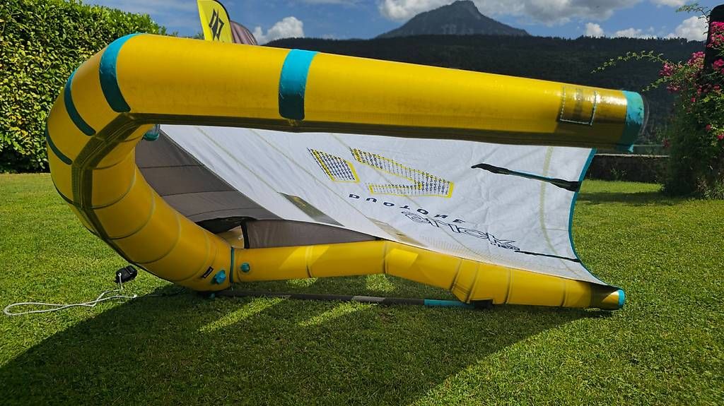 Duotone Surfen: Duotone Slick Dlab 4.5m2 – Gebraucht aus Alpnachstad von MartialE 4