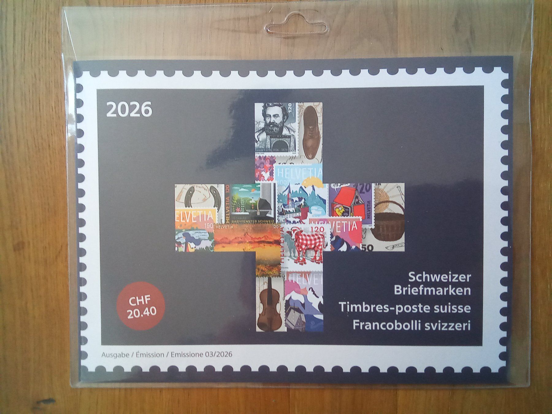 Tous les timbres: Schweizer Briefmarken - 3er Set – Neuf avec emballage d'origine à Münchenbuchsee par mar_wrh7 1