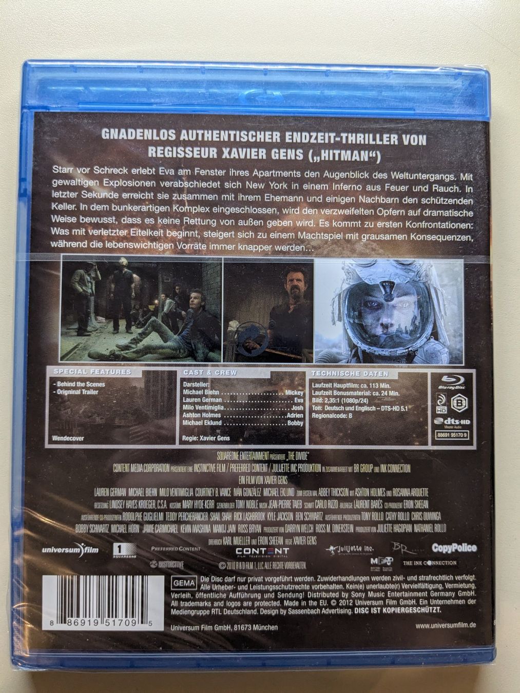 Tutti i DVDs: The Divide [Blu-ray/neu&OVP] – Nuovo e nell'imballaggio originale da Port venduto da gecotom 1