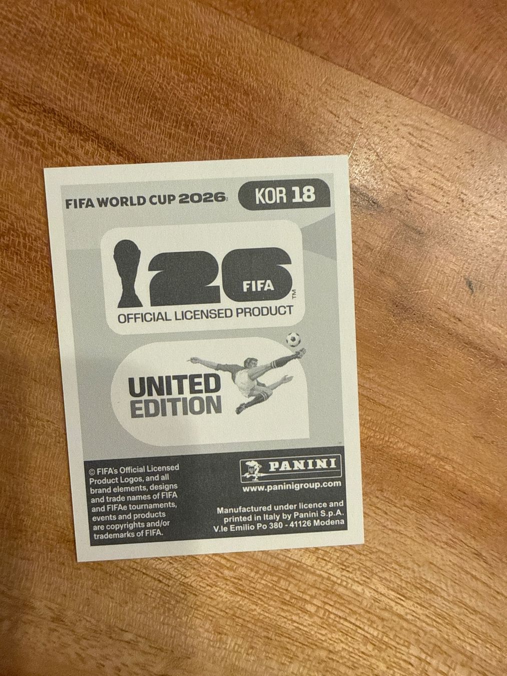 Panini Carte collezionabili: WM 2026 Panini Sticker Heungmin Son KOR 18 – Usato da Winterthur venduto da ylaura 1