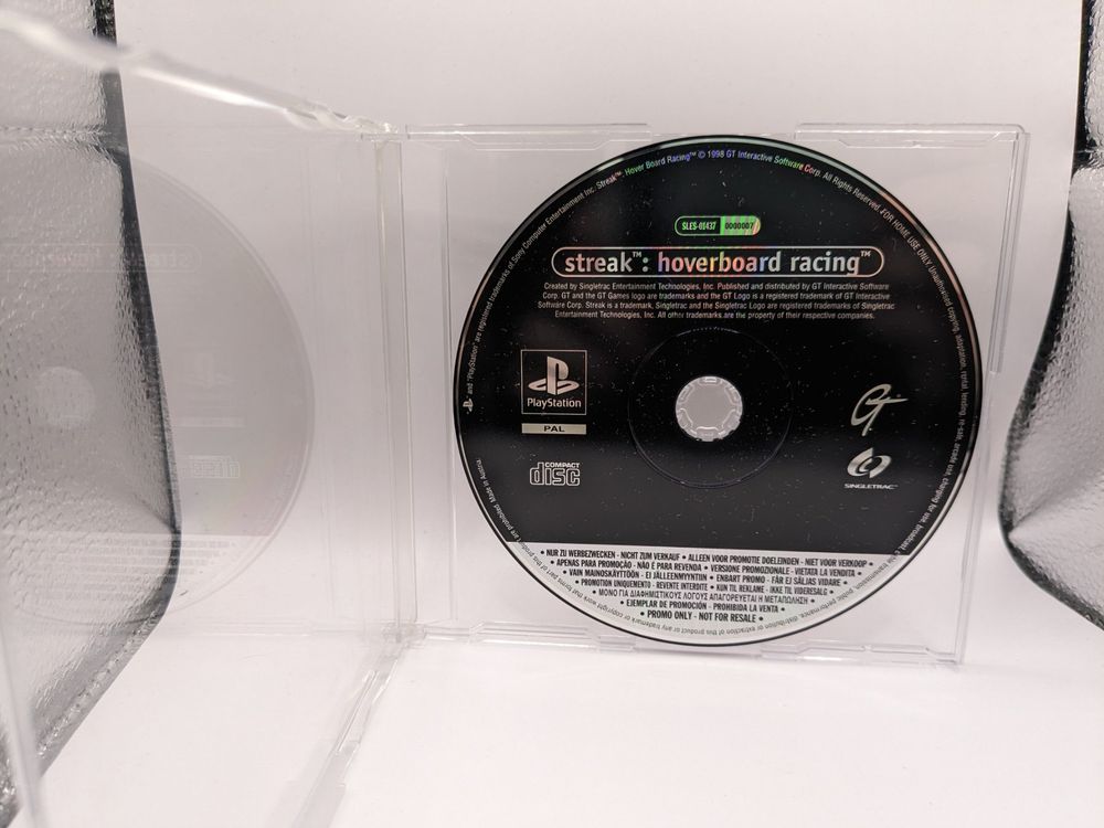 Streak Hoverboard Racing Playstation 1 Game PROMO SLES-01437 (Gebraucht ...