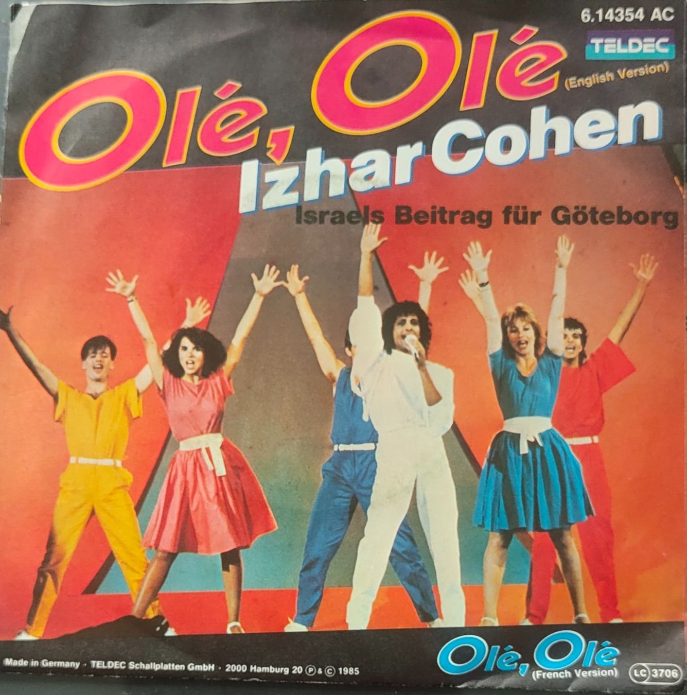 Dischi in vinile: Vinyl Single Izhar Cohen - Olé, Olé – Usato da Langenthal venduto da Modo39