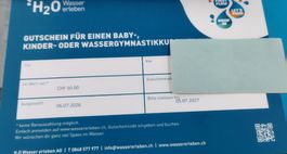 Gutschein Baby, Kinder, Erwachsene Wassergymnastikkurs 50.-