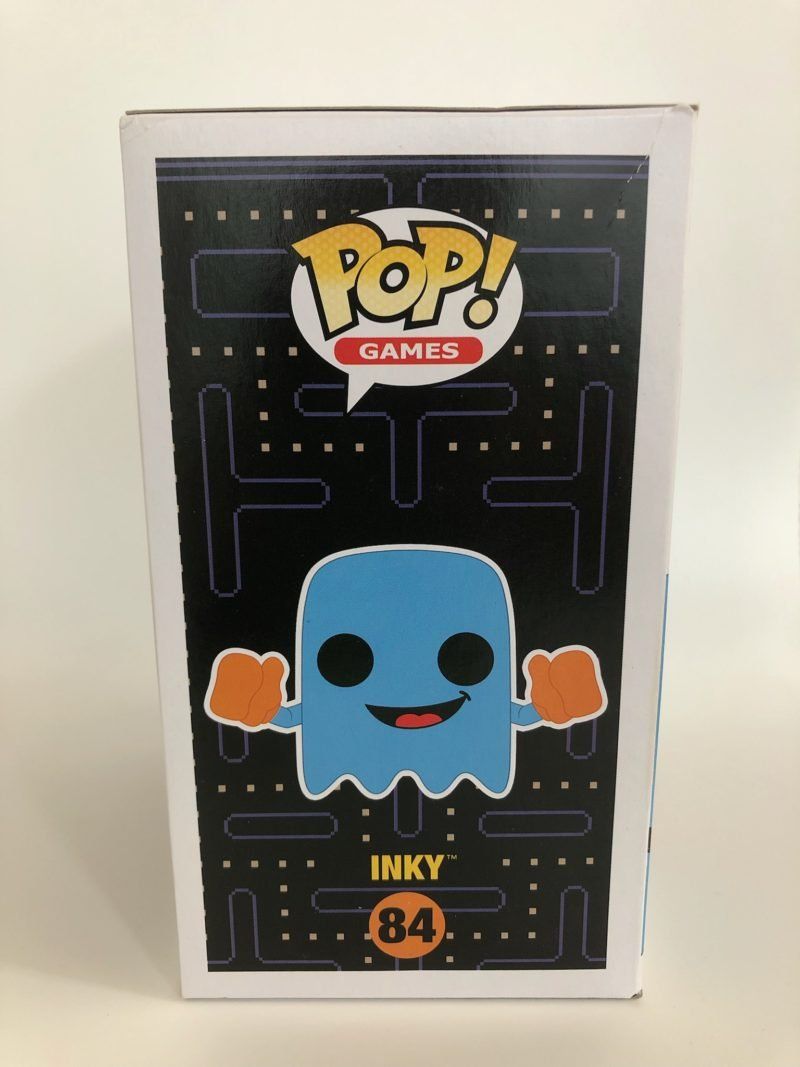 Funko Statuette: Funko POP! Games Pac-Man Ghost Inky – Nuovo e nell'imballaggio originale da Le Mouret venduto da perfectbijou 1
