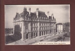 LAUSANNE - Hôtel des Postes - 1909