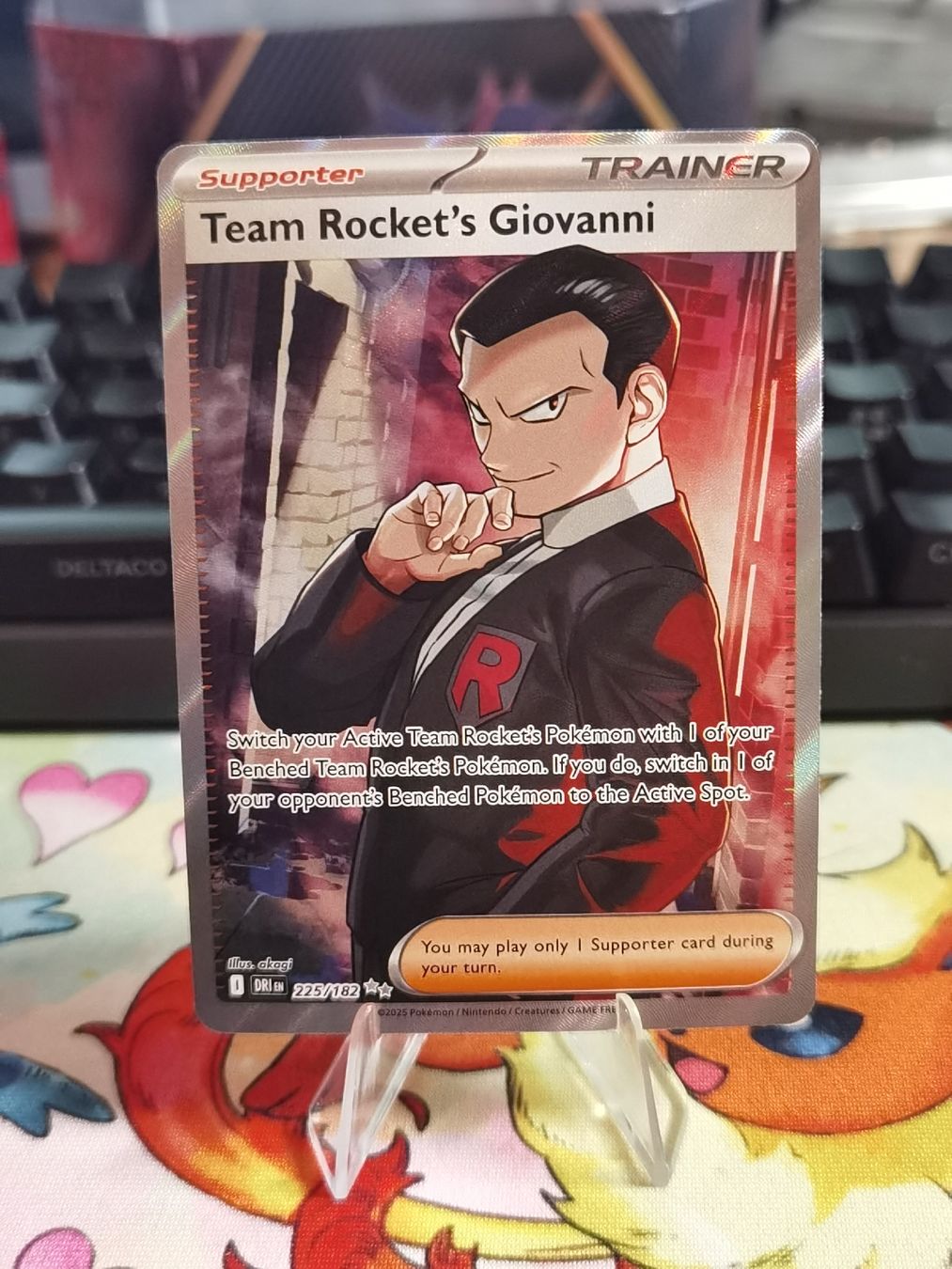 Pokémon Carte collezionabili: Pokemon Team Rockets Giovanni Trainer DRI EN – Usato da Zollikofen venduto da Carrpas