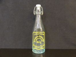 kleine alte Flasche LIMONADE SIMPLON - GETRÄNKE BRIG