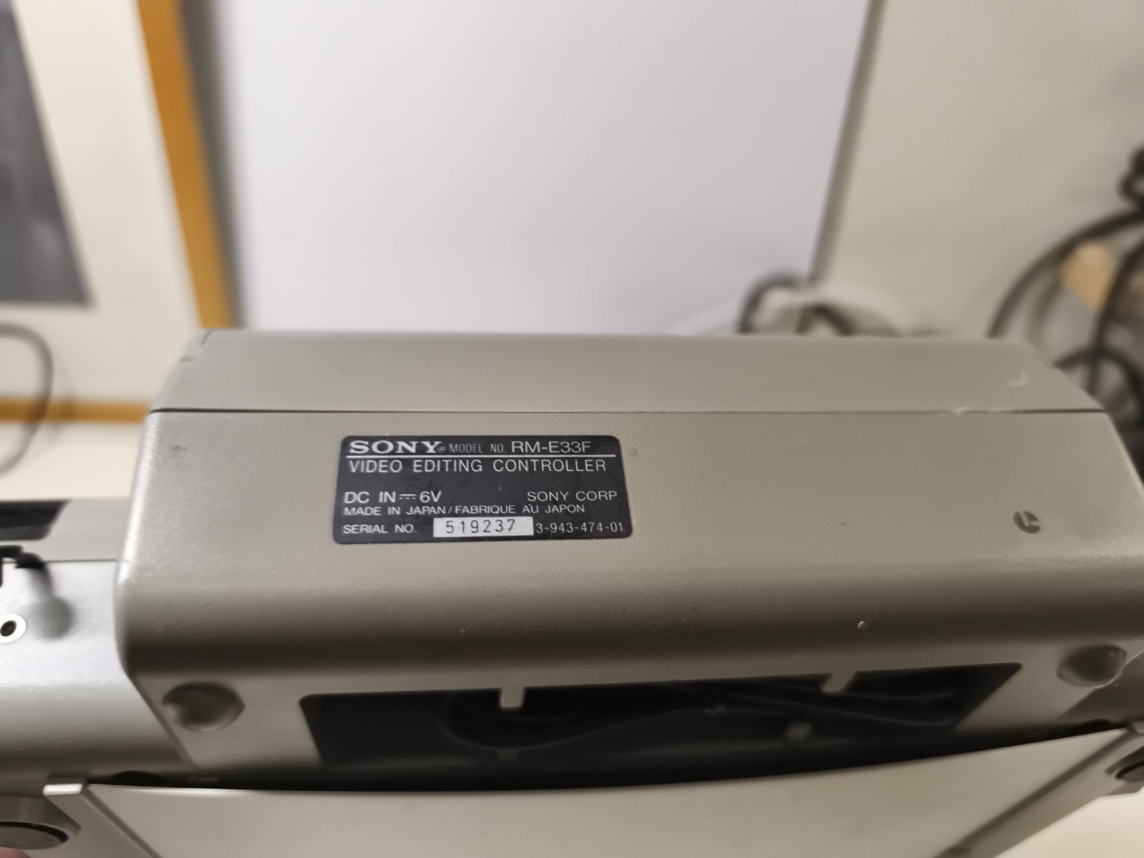Sistema di controllo: Sony RM-E33F Video Editing Controller - Retro(nov821) – Usato da Künten venduto da Schnaepplihuus 5