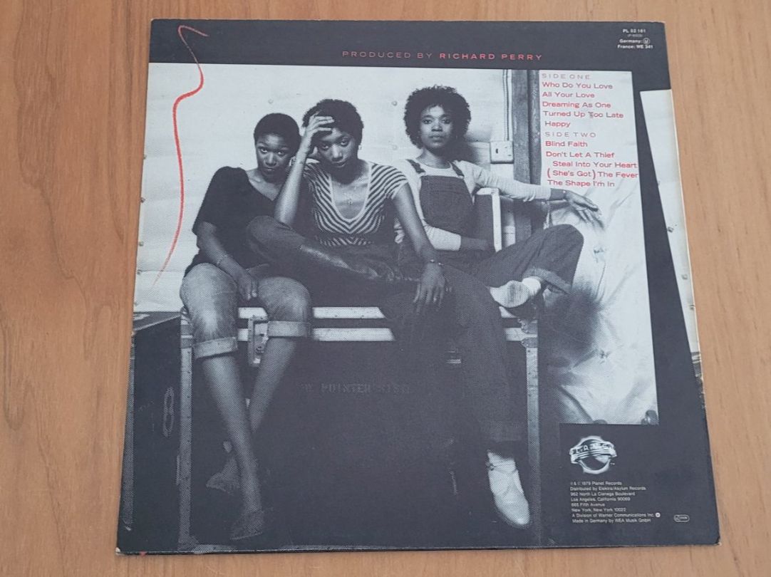Schallplatten: LP  The Pointer Sisters – Gebraucht aus Martigny von MZ-67 1