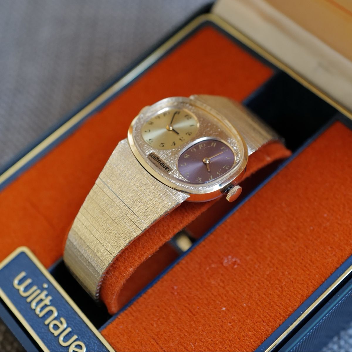 Swiss Orologi: Montre Vintage Witnauer Dual Time – Nuovo (secondo la descrizione) da Genève venduto da SpeedyTuesday 6