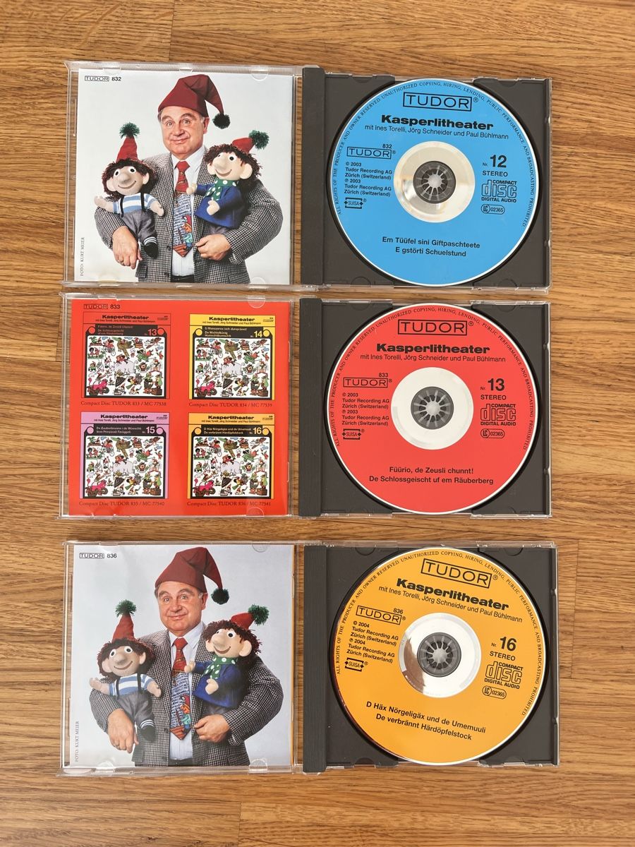 CD: 3x Kasperlitheater Kinder CDs – Usato da Küsnacht ZH venduto da madrilena77 1