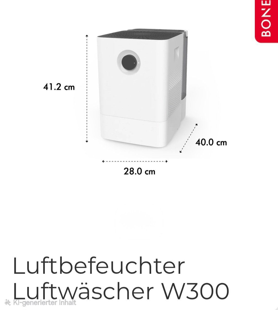 Boneco Umidificatori d'aria: Boneco W300 Luftbefeuchter/Luftwäscher – Usato da Zufikon venduto da hexli48 3