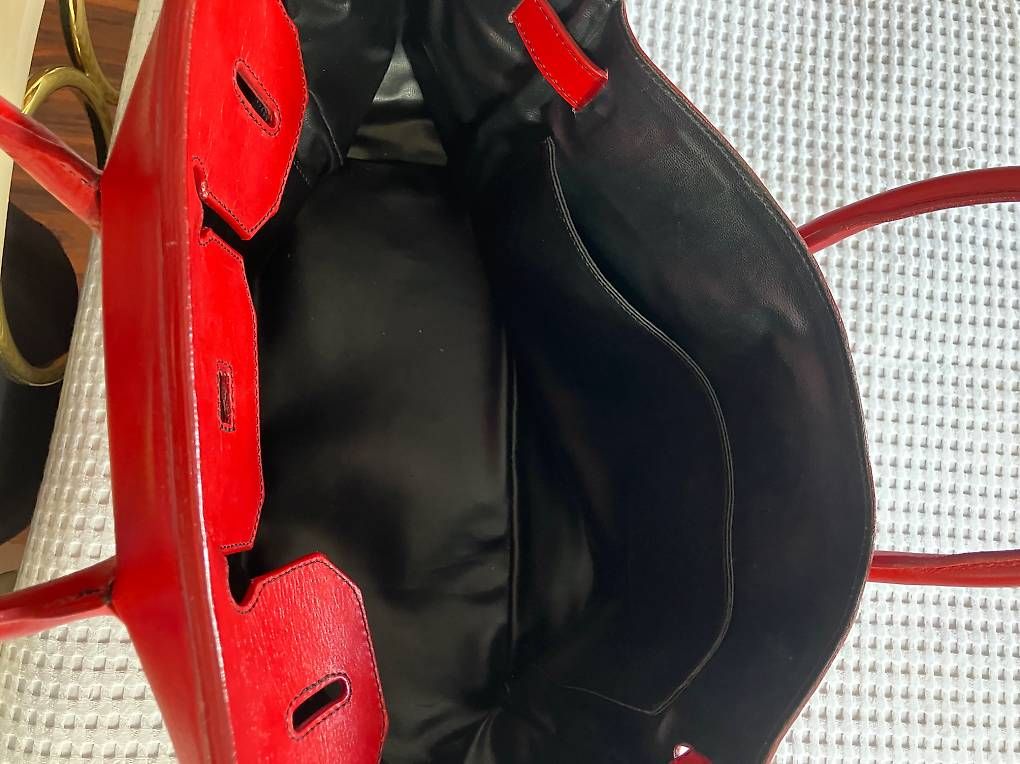 Borse da donna: Pack Easy Handtasche aus Echtleder -rot – Usato da Jenaz venduto da inf_zbx8 2