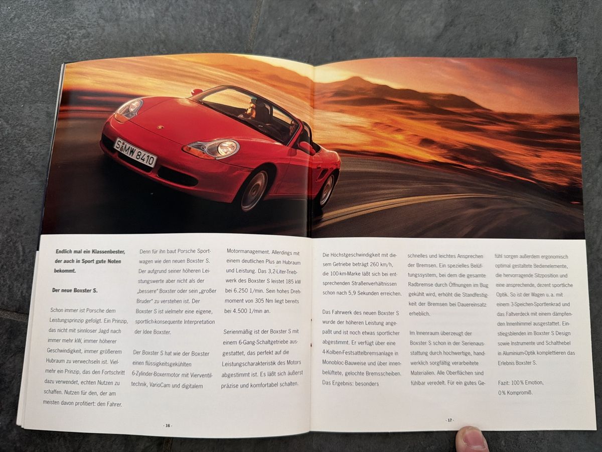 Porsche Documenti: Broschüre von Porsche: Die Modelle – Usato da Wolfwil venduto da Rolex1 5