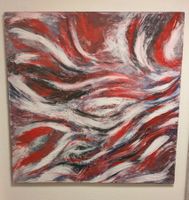 😊 CC Art BILD,100x100cm, auf Leinwand, handmade