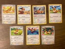 Kleine Eevee/Evoli Sammlung EN (2)