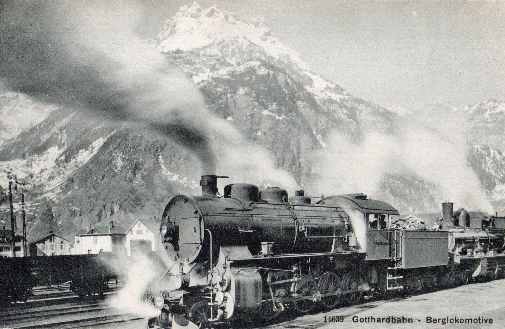 Ansichtskarten: Gotthardbahn - Berglokomotive – Neu (gemäss Beschreibung) aus Melano von pisonsdro