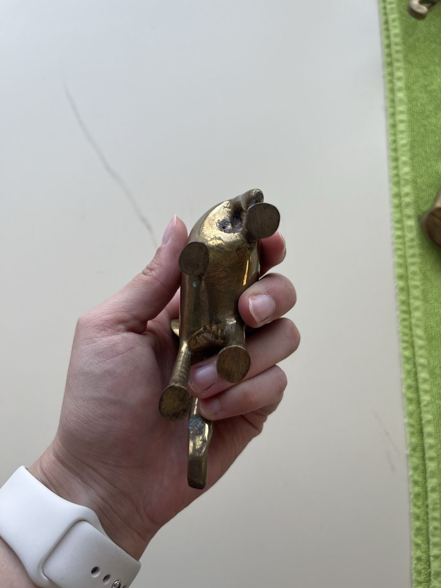Statuette: Elefanten Trio aus Metall – Usato da Ennetbürgen venduto da ser_q5qn 4