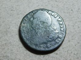 2 Sols 1792, Frankreich, Mz. "W", Kupfer, sehr schön