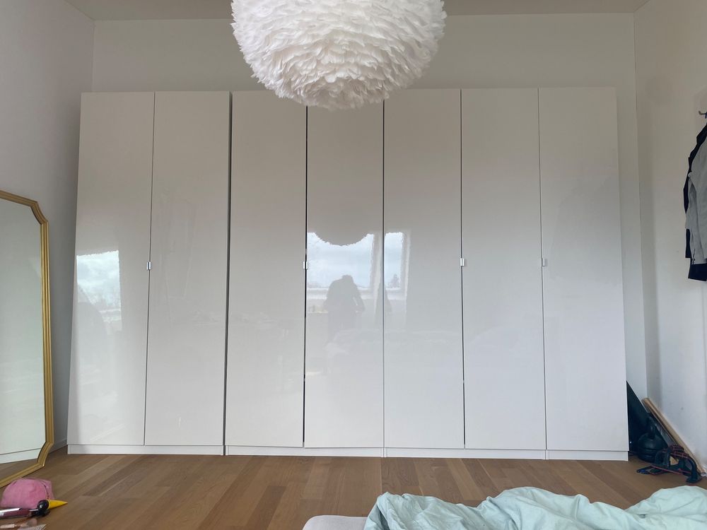 Elegantes Ikea Schrank Flach Ebenbild