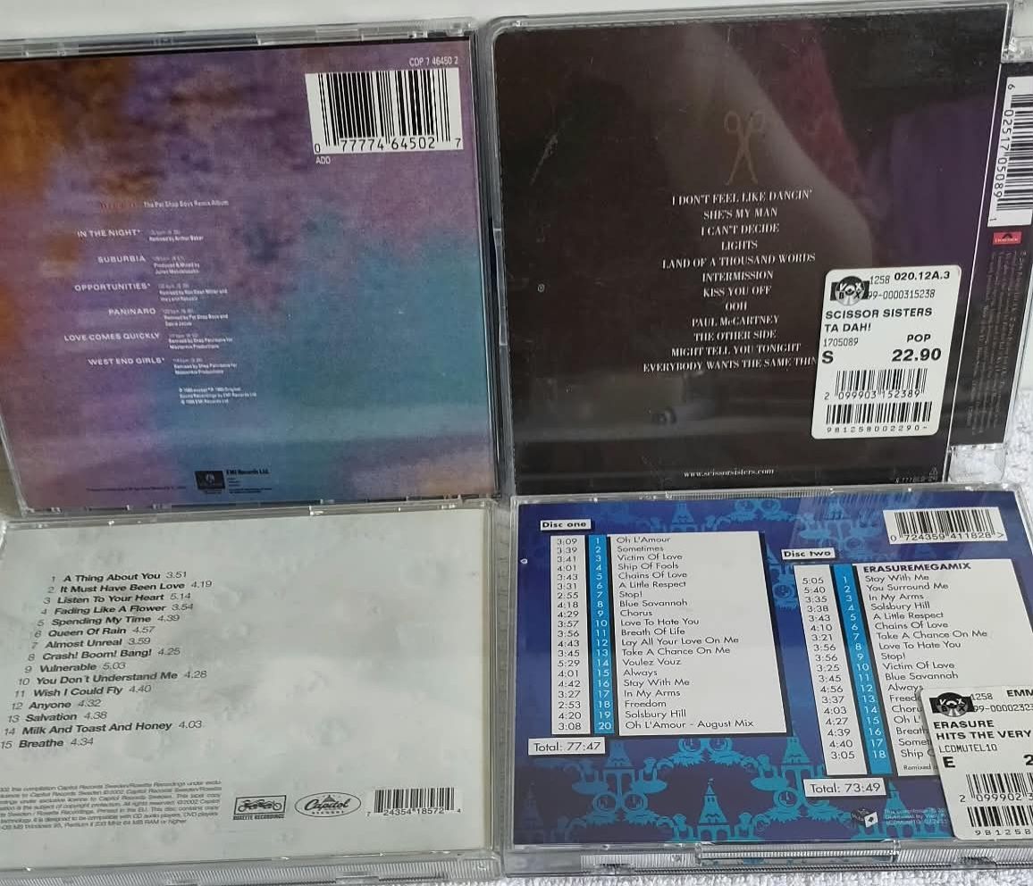 CDs: 4 Musik CDs div. Interpreten – D'occasion à Luzern par Luzern_Energy 1
