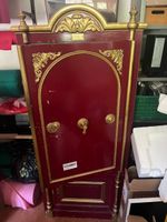 Coffre fort ancien rouge GENCEL