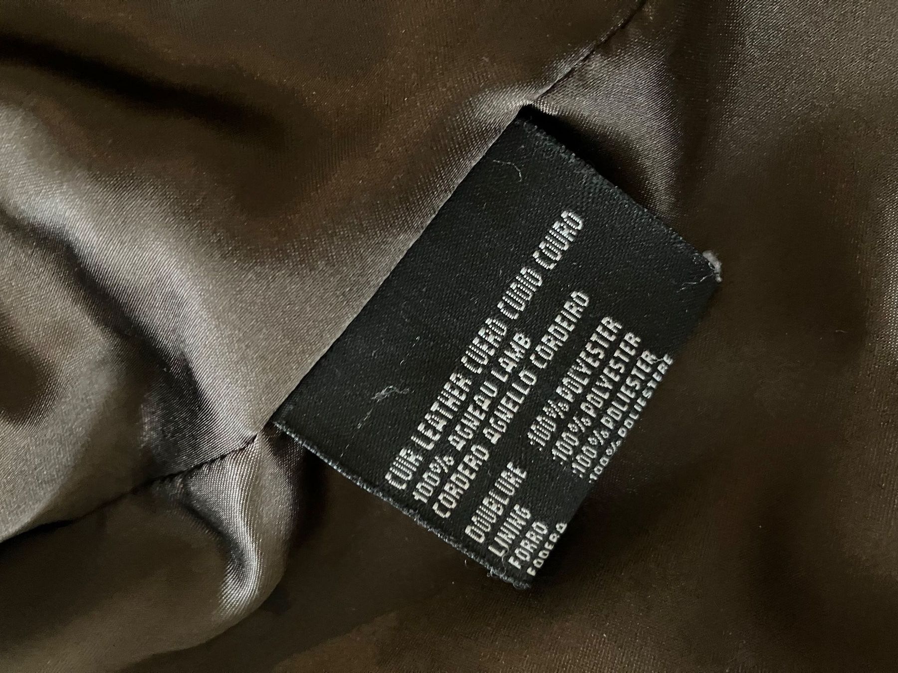 Giacche: Veste courte en cuir marron – Usato da Vich venduto da SophieCo 6