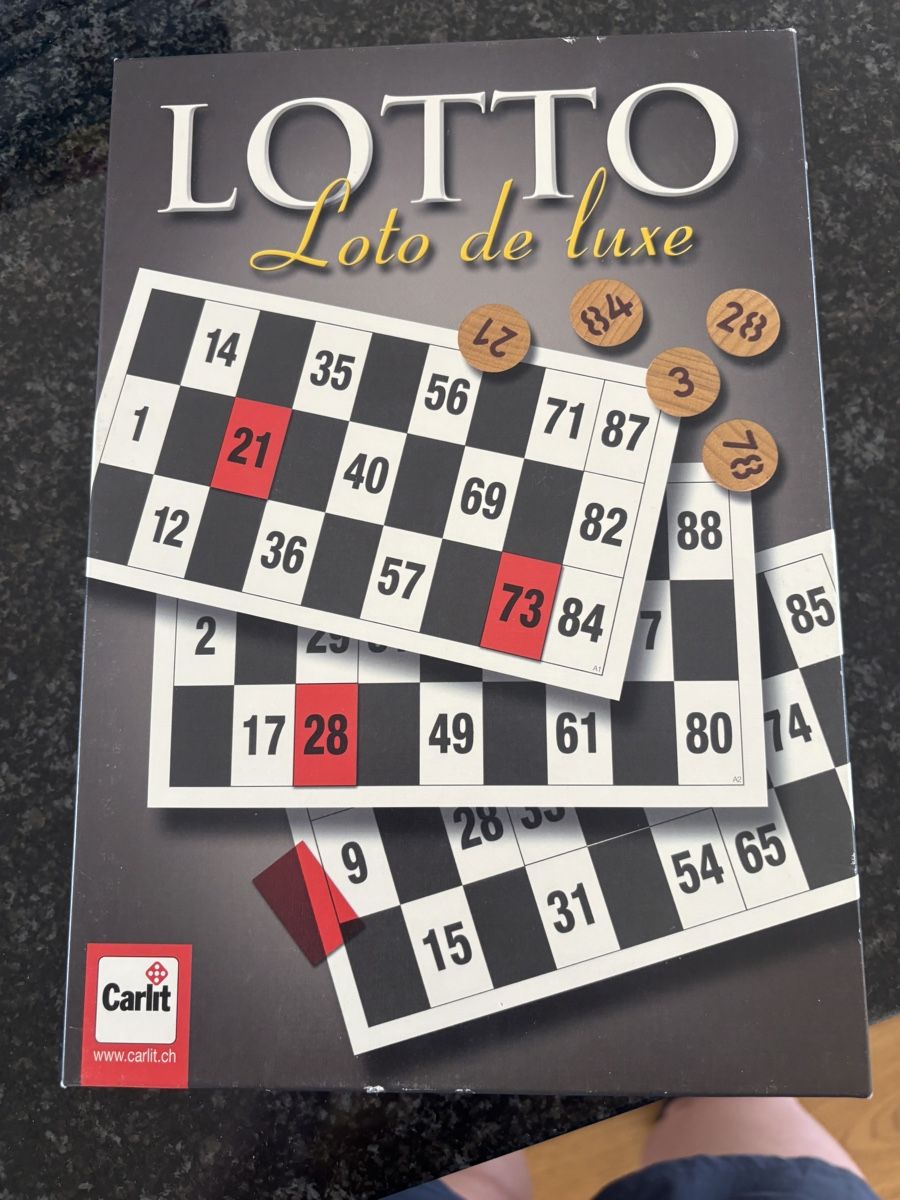 Giochi: Lotto de Luxe Spiel von Carlit - – Usato da Grosswangen venduto da Sunnyday35