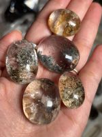 Gartenquarz-Cabochons – Set aus 5