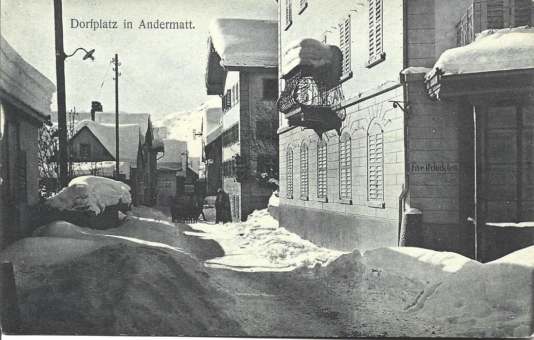 Cartoline postali: AK  Andermatt – Usato da Appenzell venduto da mai25