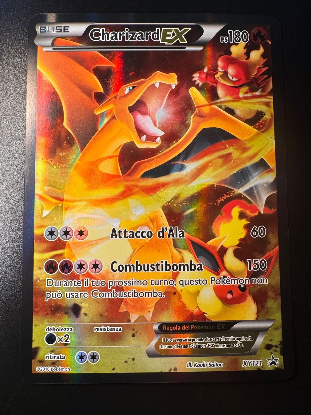 Pokémon Cartes à collectionner: Pokemon Charizard ex promo JUMBO – D'occasion à Corticiasca par gio_yp69