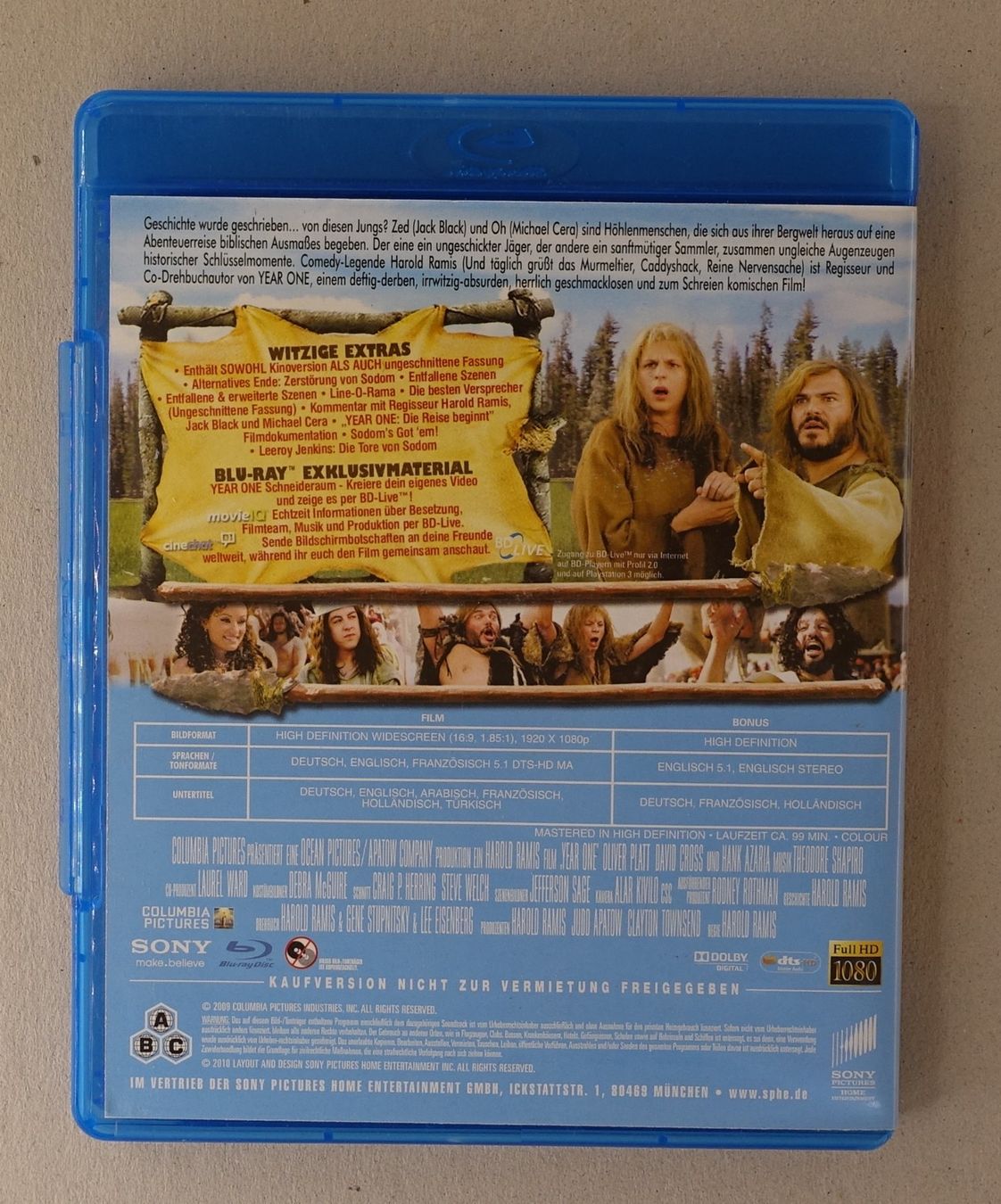 Alle DVDs: Year One - Aller Anfang ist schwer - Extended Version – Gebraucht aus Sessa von fraenklishop 1