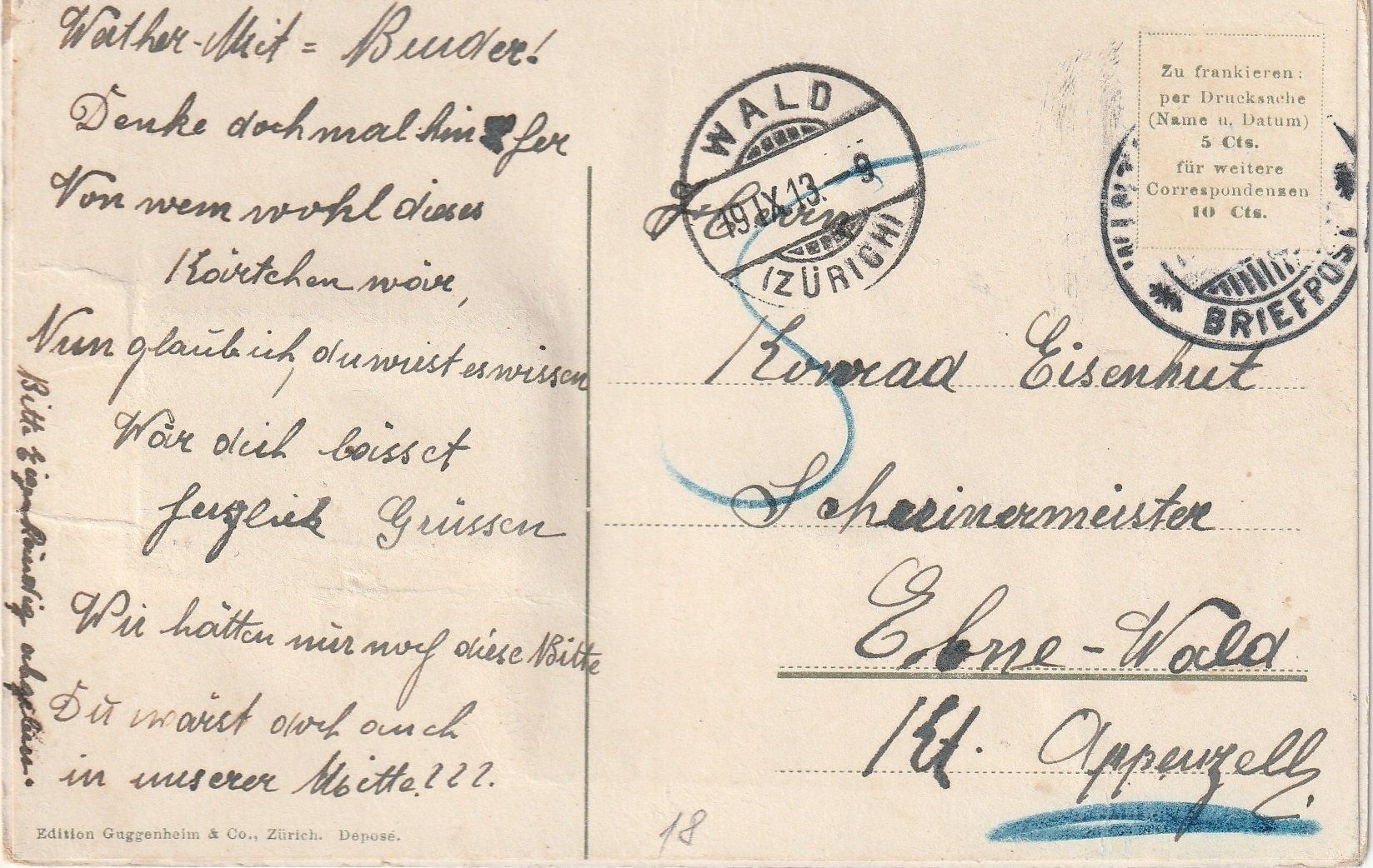 Cartes postales: Gruss aus Winterthur. Oldtimer Auto mit Leporello – D'occasion à Bronschhofen par Astore 1