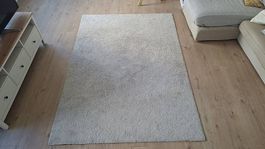 Grand tapis IKEA beige clair / écru  env. 245 × 170 cm