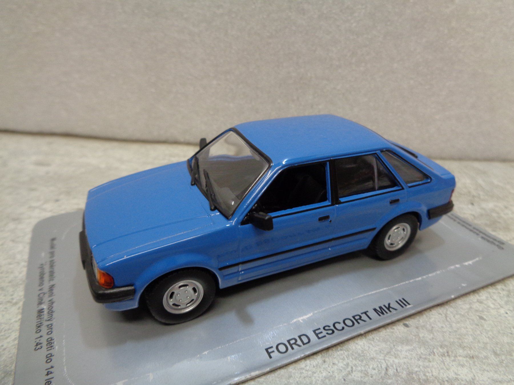 Ford Modellini d'auto: Ist 1:43 Ford Escort MK III – Nuovo e nell'imballaggio originale da Reconvilier venduto da rallycar