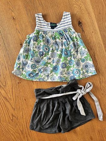 Mini Boden Shirt& Hose 98/104