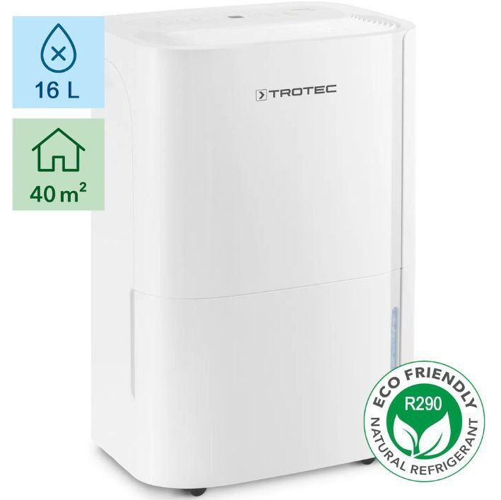Trotec Deumidificatori: rotec TTK54E Luftentfeuchter - T1120000044 – Nuovo e nell'imballaggio originale da Opfikon venduto da Luftibus-total-shop