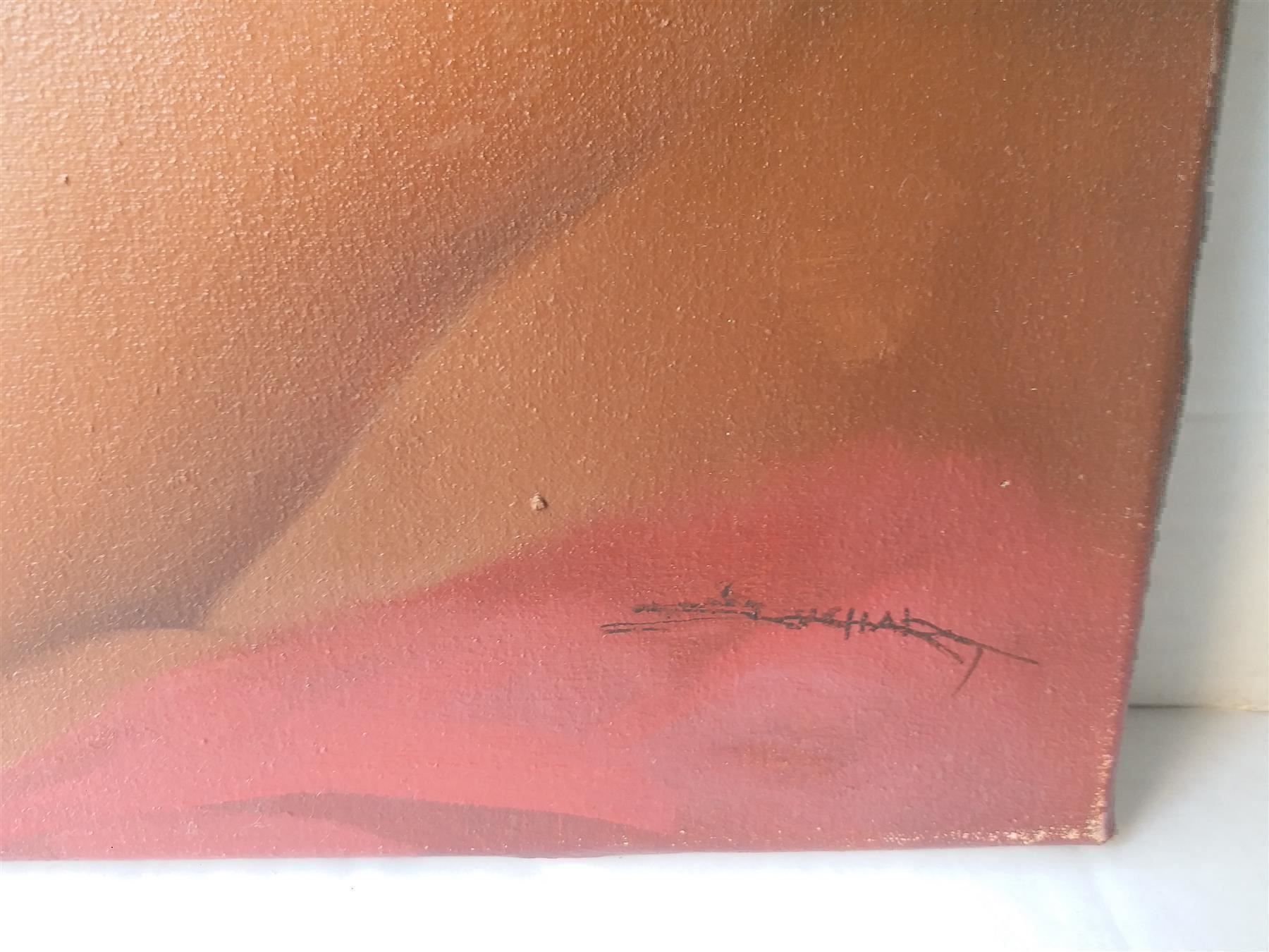 Dipinti: Suchard "Akt-Studie" Gemälde Original – Usato da Zürich venduto da Galerie-Kunst 1