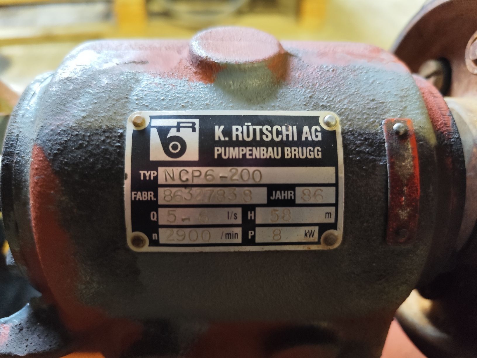 Pompe & Parti di ricambio: Starke Wasserpumpe NCP6-200, – Usato da Unteriberg venduto da T08 1