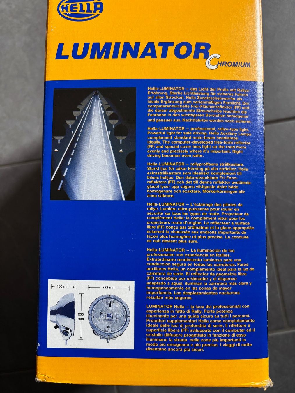 Hella Fari: Hella Luminator Neu – Usato da Möriken AG venduto da mechanic6365 5
